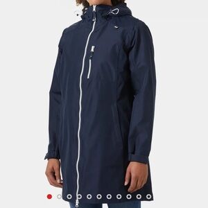Helly Hansen Women's Dark Blue Hooded Ski Jacket